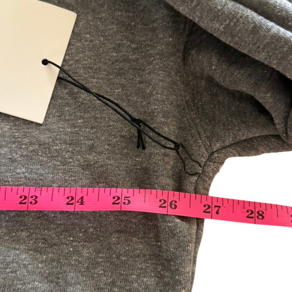 Spiritual Gangster Earth Bel Air Cotton Hoodie Womens L Heather Grey NWT - Picture 5 of 6
